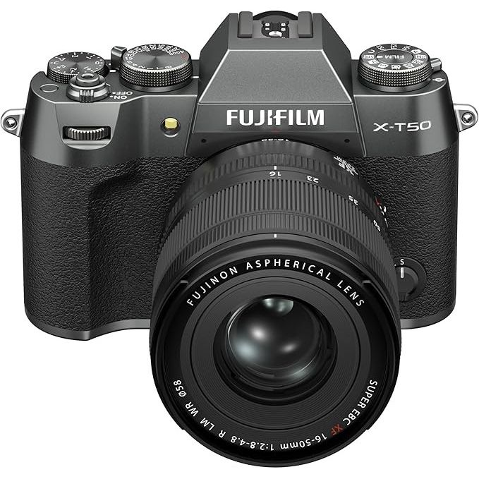 Fujifilm X-T50 16-50mm Charcoal Silver GARANZIA UFFICIALE ITALIA 2 ANNI