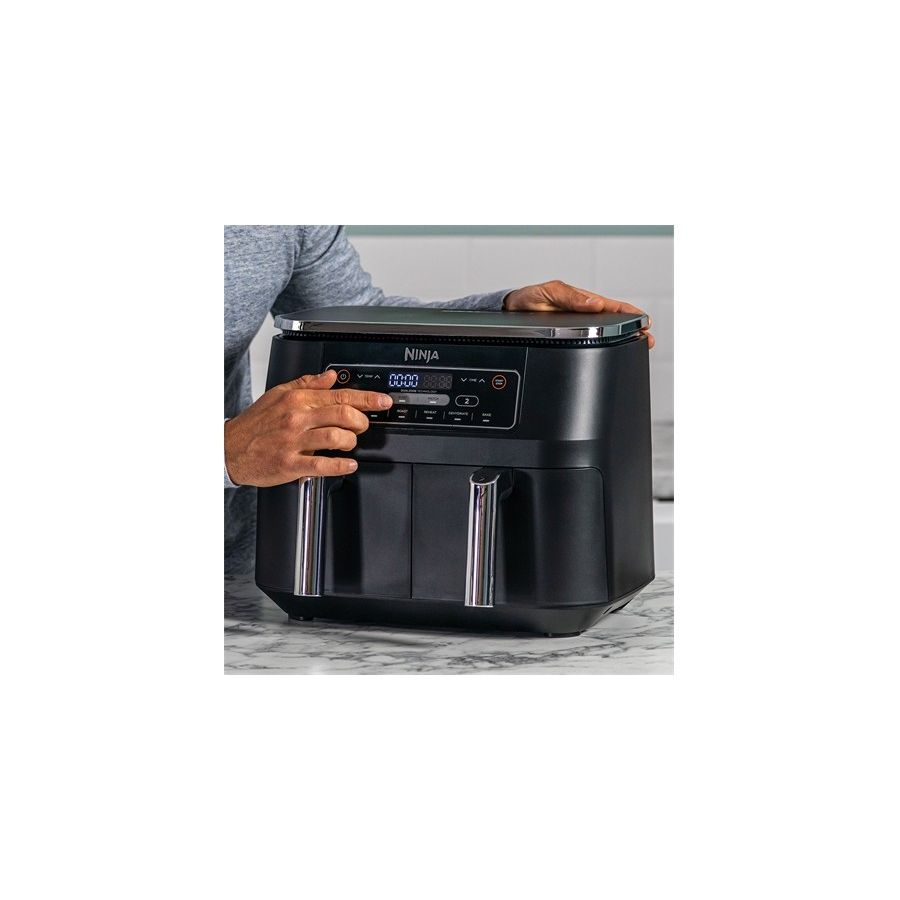 SHARK NINJA FRIGGITRICE AD ARIA DUAL ZONE DA 7,6L - GARANZIA UFFICIALE ITALIA 2 ANNI