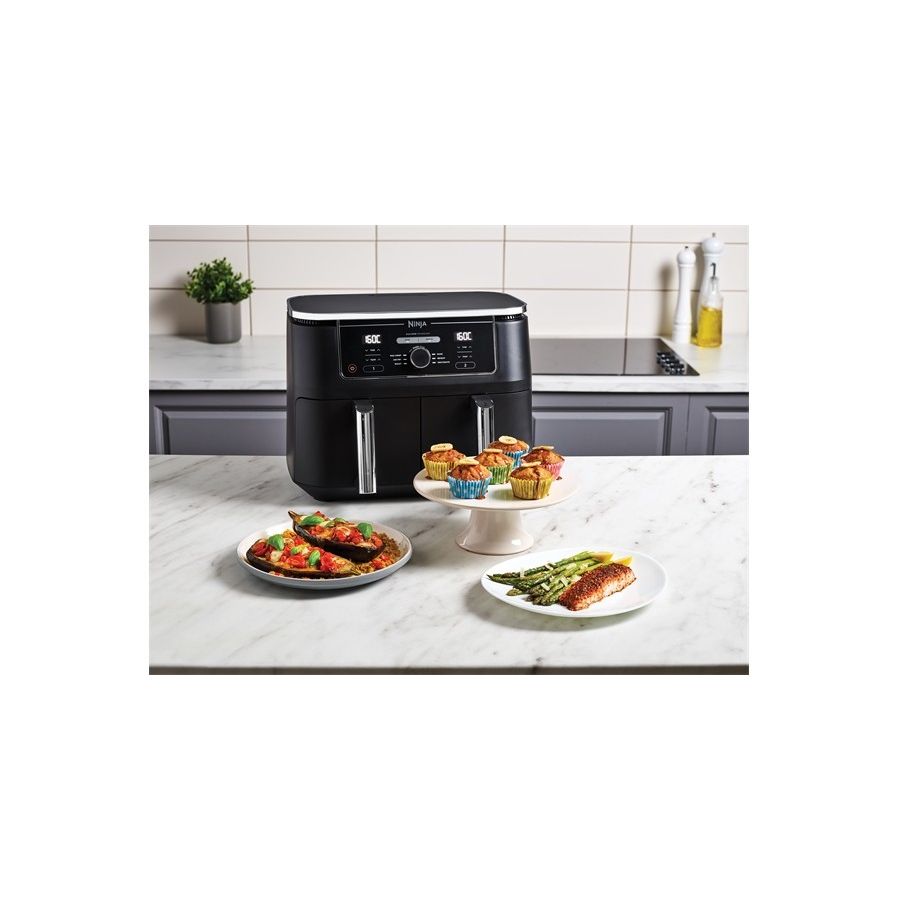 SHARK NINJA FRIGGITRICE AD ARIA DUAL ZONE DA 9,5L - GARANZIA UFFICIALE ITALIA 2 ANNI