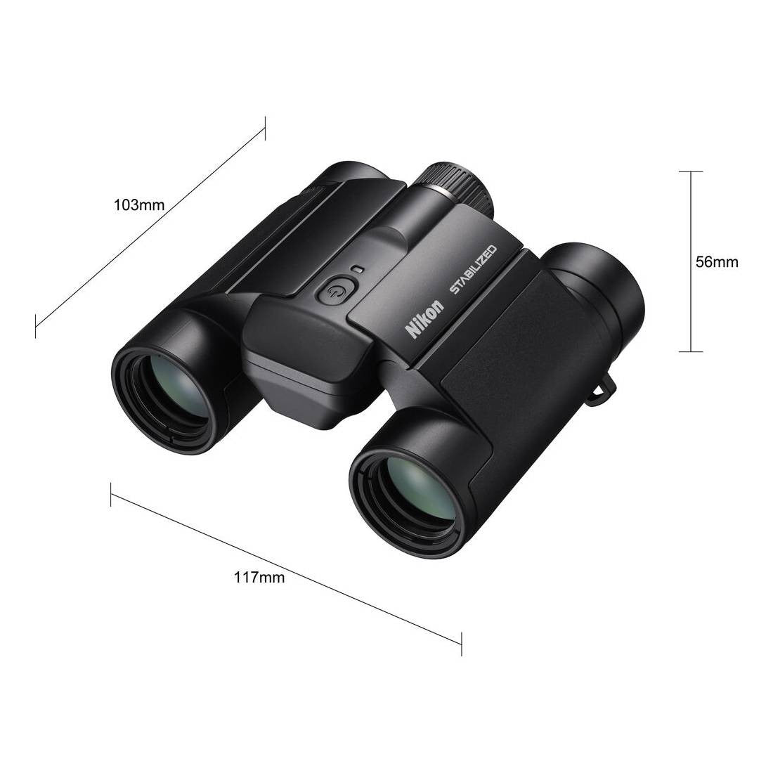 Nikon Binocolo STABILIZED 10x25 S GARANZIA NITAL 10 ANNI