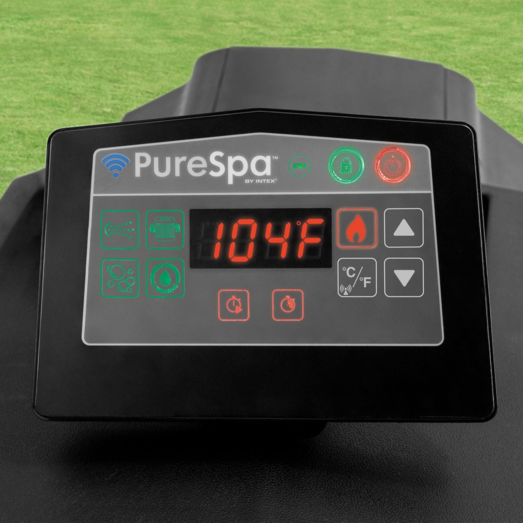 Intex  Pure Spa™ Bubble E Jet Massage Deluxe Ottagonale 201x71 Cm 4 Posti