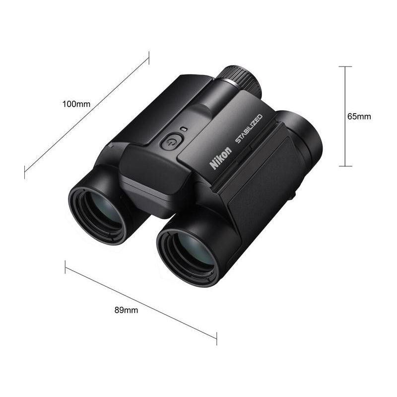 Nikon Binocolo STABILIZED 12x25 S GARANZIA NITAL 10 ANNI