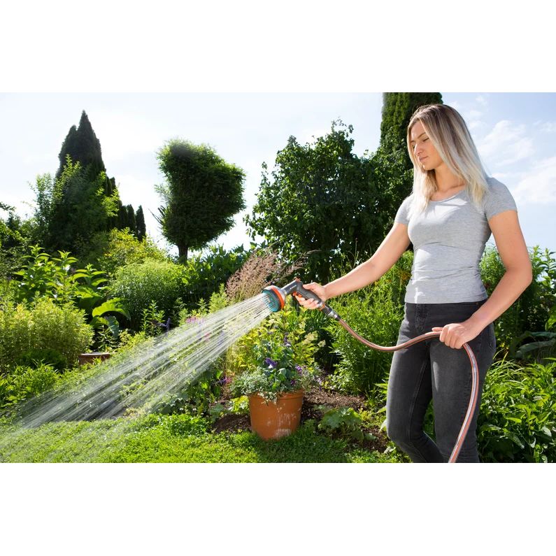 Gardena Doccetta Multiuso Premium Con 5 getti Ideale Per  Innaffiare e Pulire