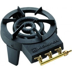 KEMPER FORNELLONE IN GHISA 3 RUBINETTI