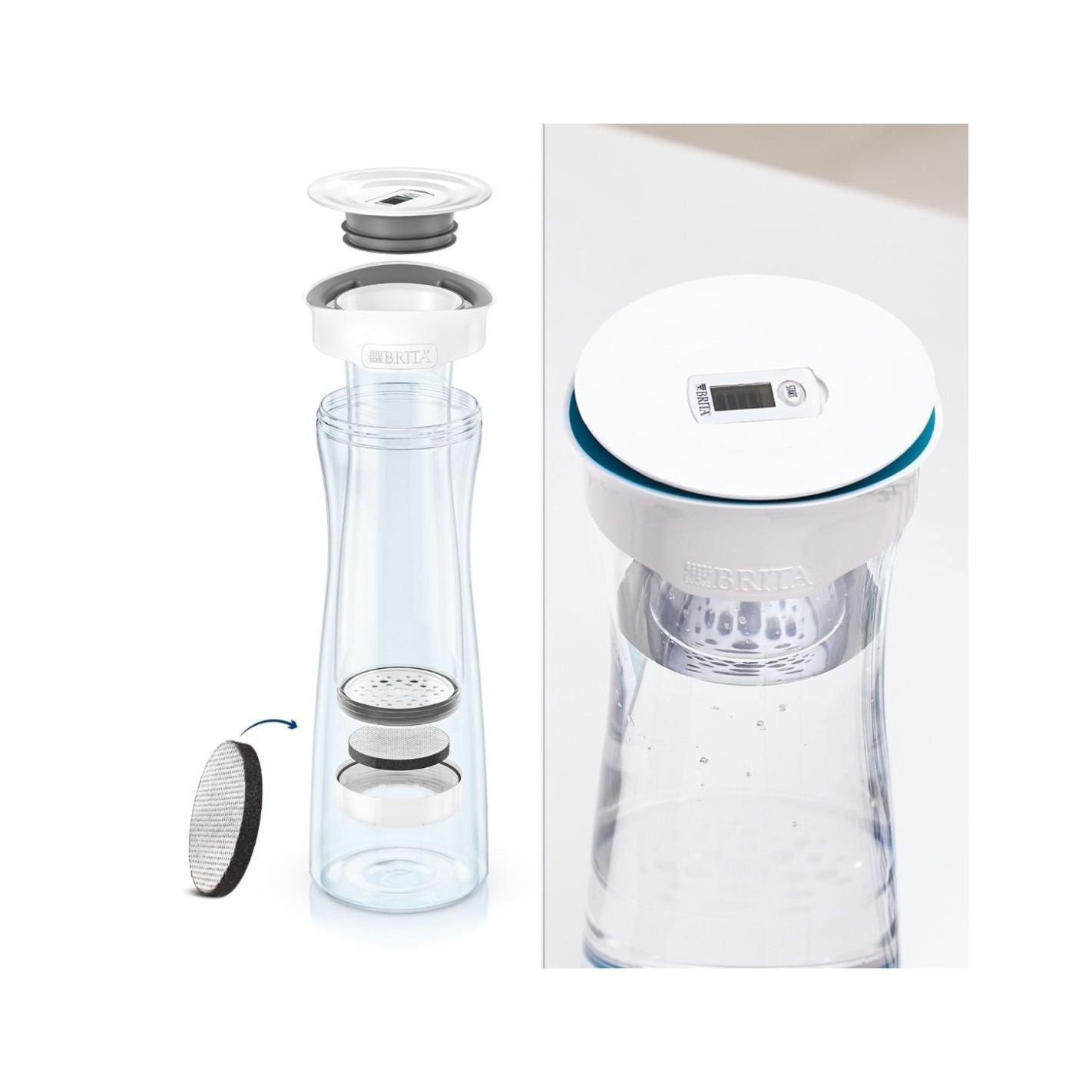 BRITA FILL SERVE MIND - BOTTIGLIA FILTRANTE DA 1.3L
