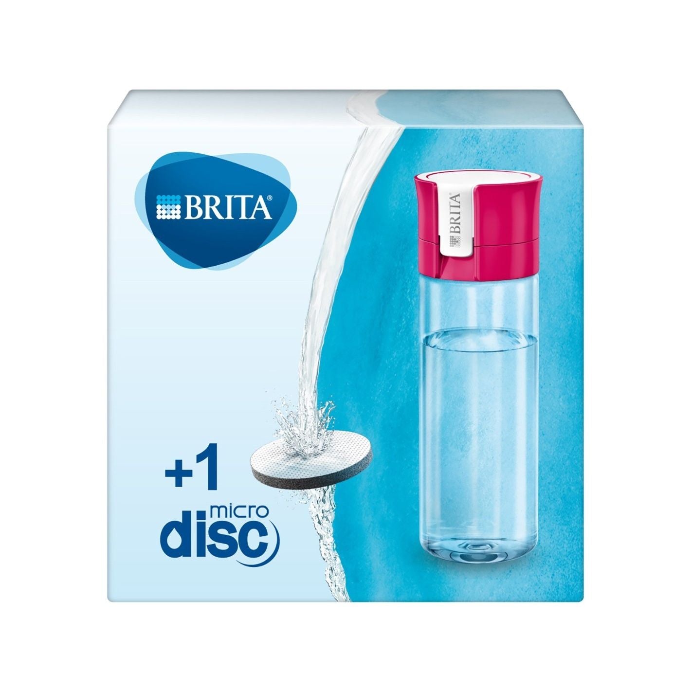 Brita Borraccia Filtrante Fill  Go Pink 0.6 Litri