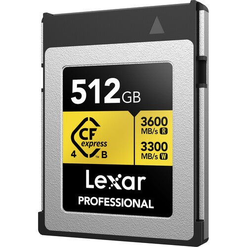 LEXAR CFEXPRESS 4.0 TYPE-B 512GB GOLD