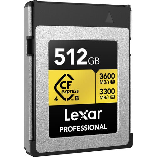 LEXAR CFEXPRESS 4.0 TYPE-B 512GB GOLD