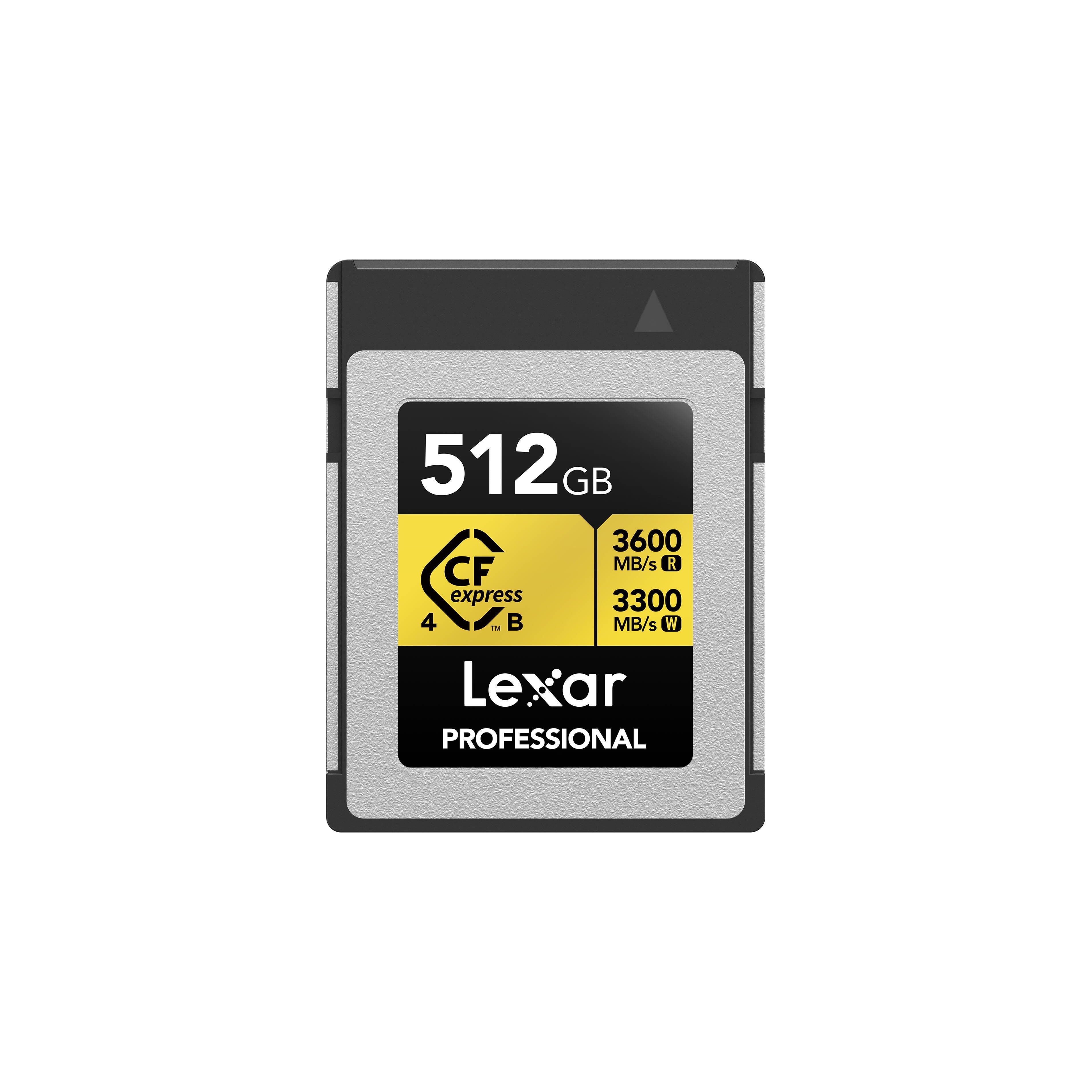 LEXAR CFEXPRESS 4.0 TYPE-B 512GB GOLD