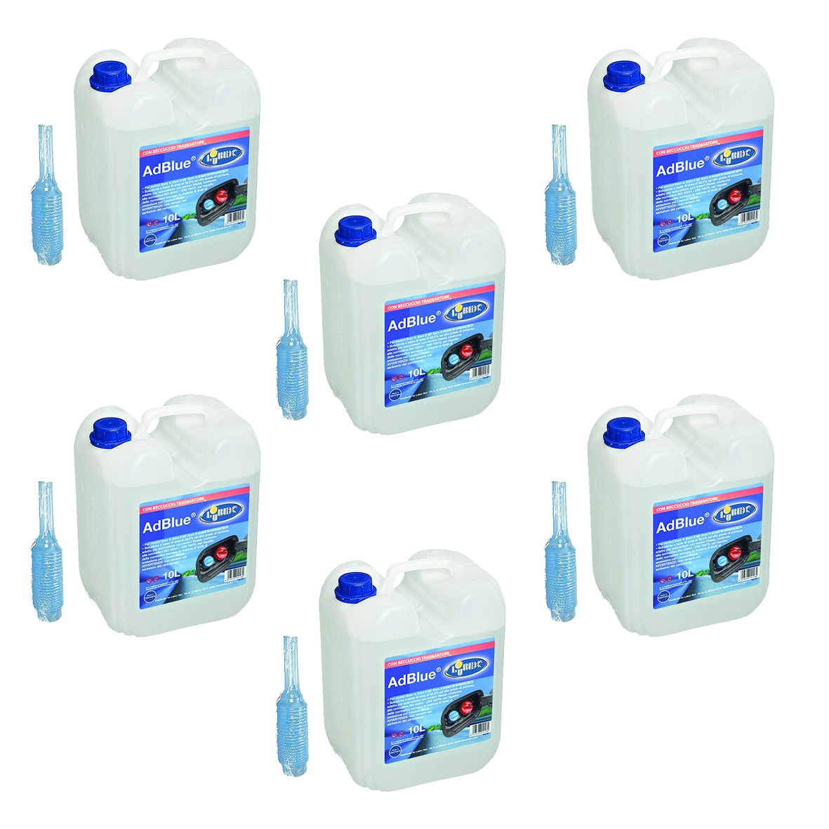 Lubex Ad Blue Additivo Tanica Con Beccuccio Litri 10.