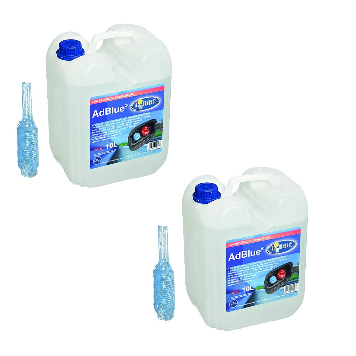 Lubex Ad Blue Additivo Tanica Con Beccuccio Litri 10.