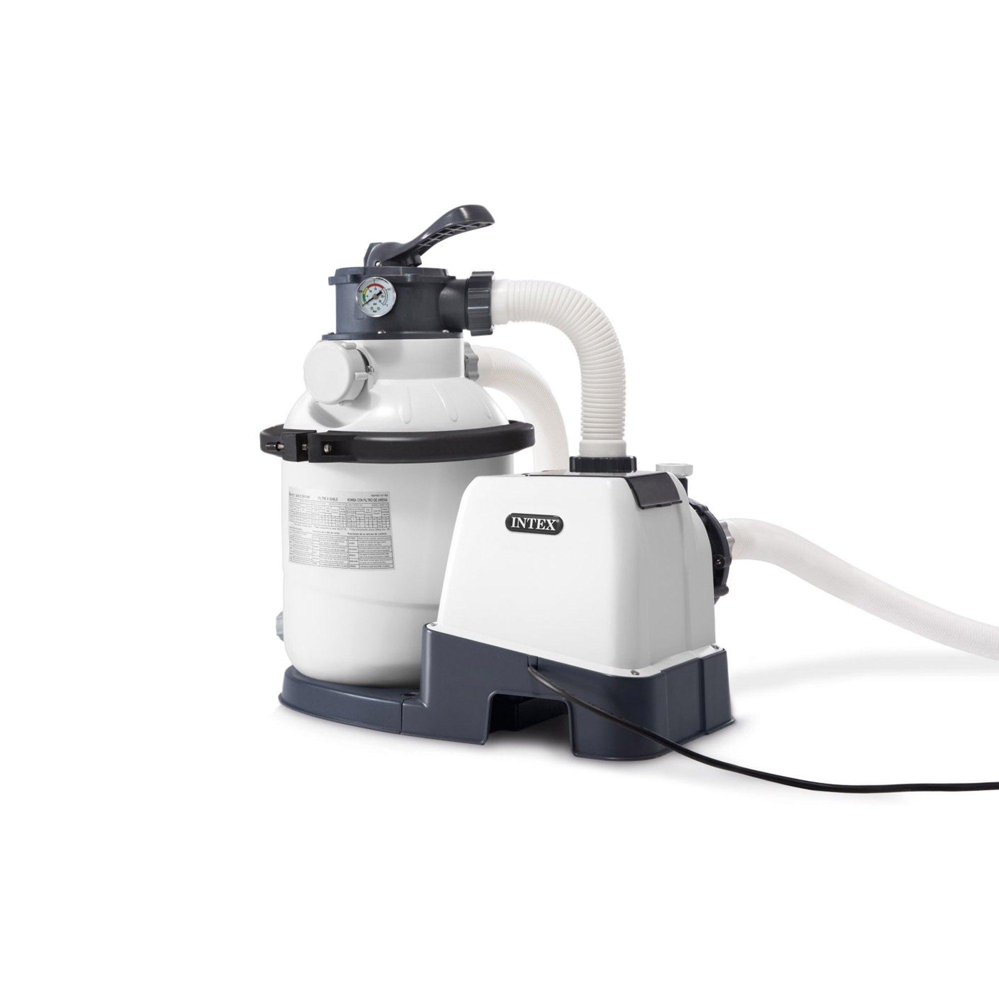 Intex 26330 Piscina Ultra Xtr Frame  Cm 549x132 Con Pompa A Sabbia, Scaletta Doppia, Telo Base E Copertura