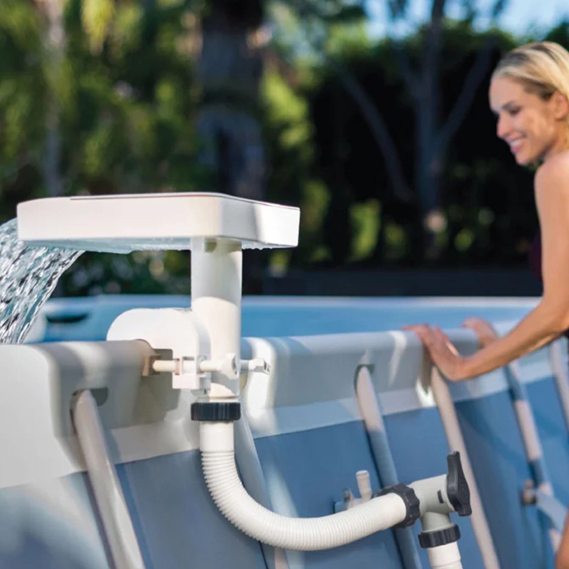 Intex 28090 Luce a Led a Cascata per Piscine Fuori Terra