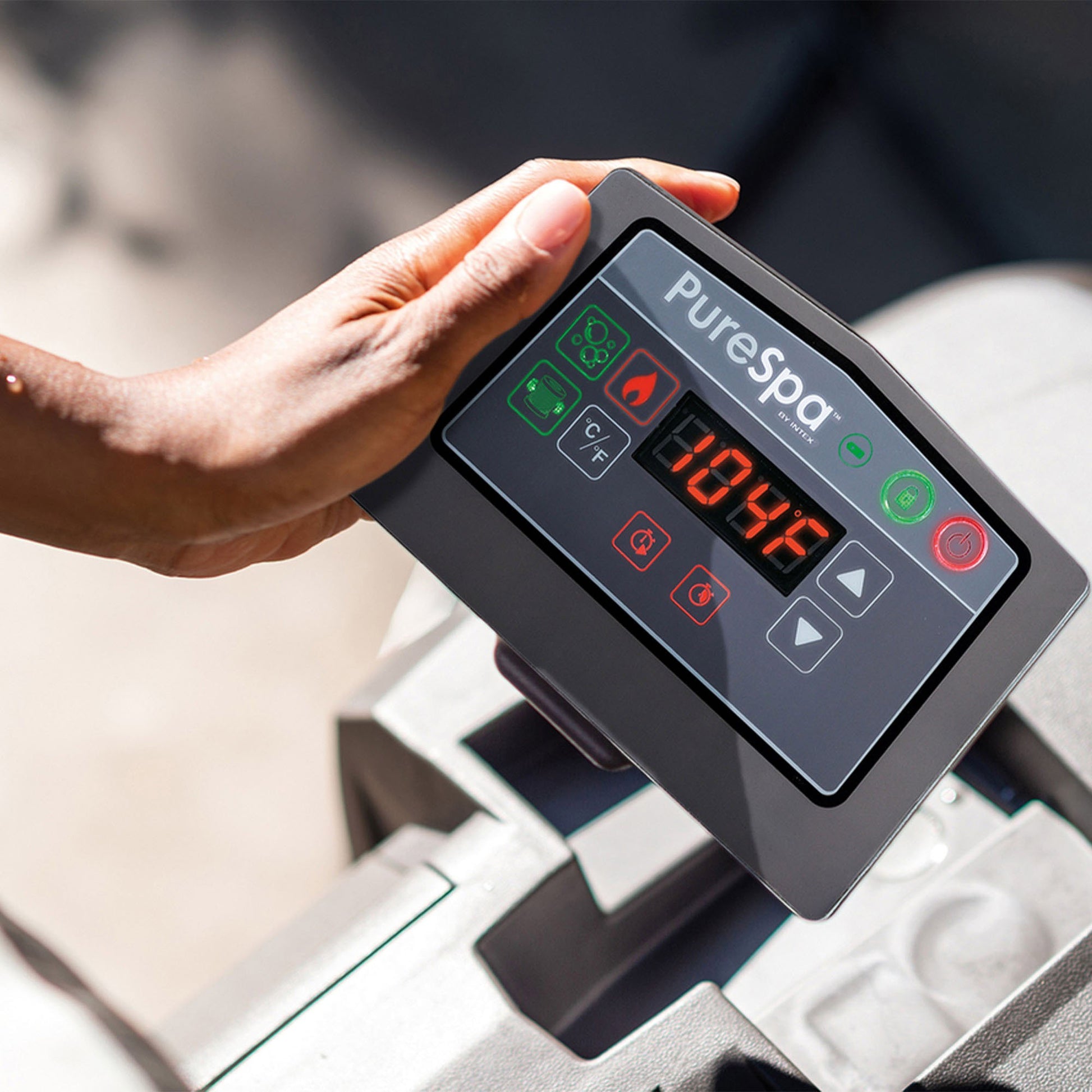 Intex 28442 PureSpa Greywood Deluxe Spa Idromassaggio 6 Posti