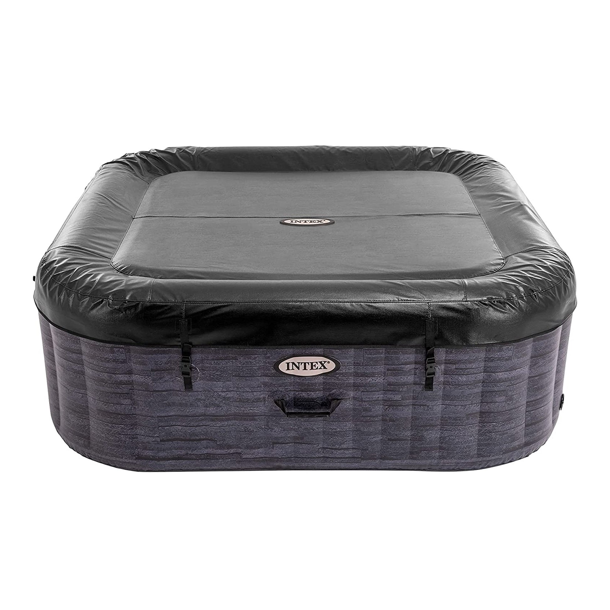 Intex 28450 Piscina Spa Idromassaggio Greystone Deluxe 4 posti  Cm 173x173x71