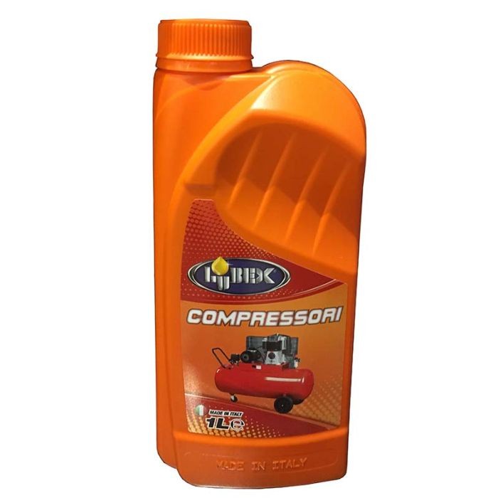 Lubex Olio Compressori 1Lt Olio Di Alta Qualità Made In Italy Ideale Per Tutti I Compressori Lubrificati A Olio