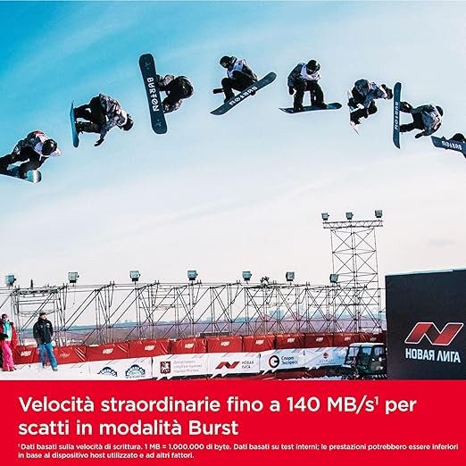 SanDisk SDXC Extreme PRO UHS-I (1 TB) 200MB/S V30 A2 U3 C10 GARANZIA ITALIA 5 ANNI