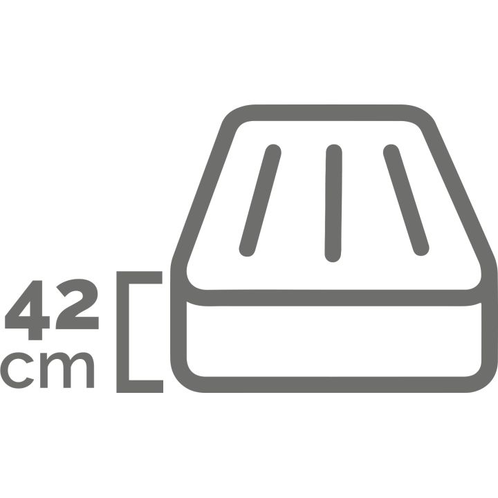 Intex Materasso Airbed Dura-Beam Pillow Rest Raised con Pompa Elettrica Incorporata