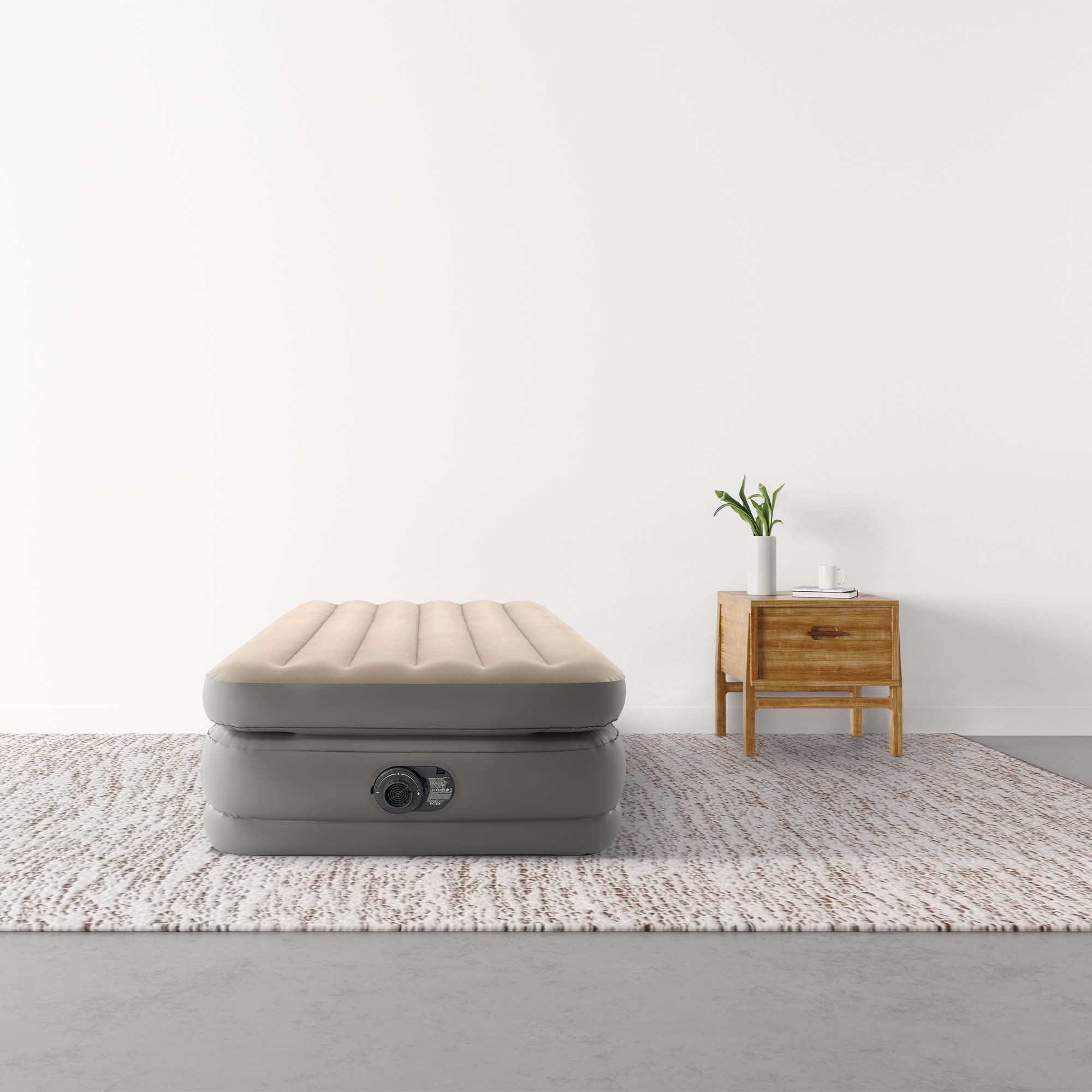 Intex Materasso Airbed Dura-Beam Prime Comfort Elevated con Pompa Elettrica Incorporata