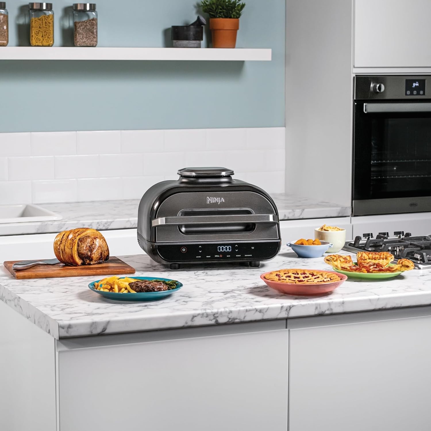 SHARK NINJA GRIGLIA E FRIGGITRICE AD ARIA NINJA FOODI MAX AG551EU - GARANZIA UFFICIALE ITALIA 2 ANNI