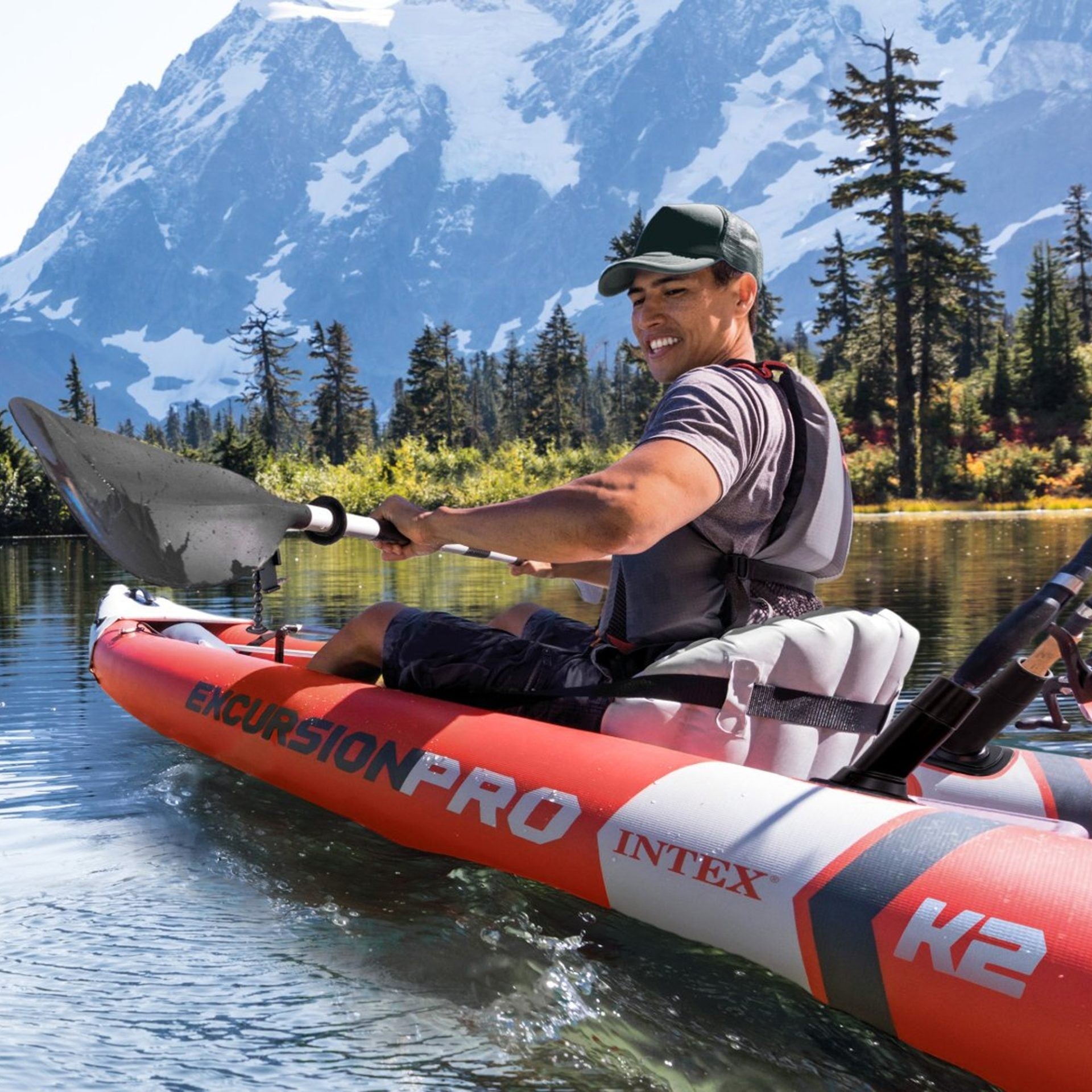 Intex 68309 Canoa Excursion Pro K2 384cm x 94cm x 46cm