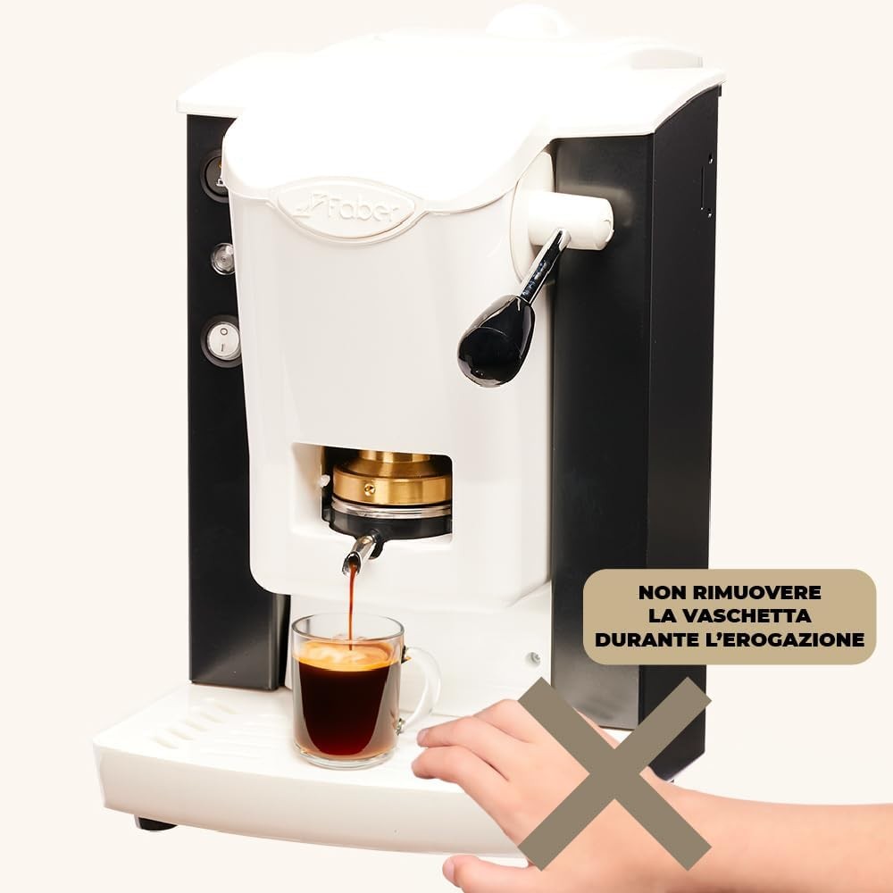 FABER MACCHINA DA CAFFE' SLOT PLAST BASIC TELAIO NERO GARANZIA UFFICIALE ITALIA 2 ANNI
