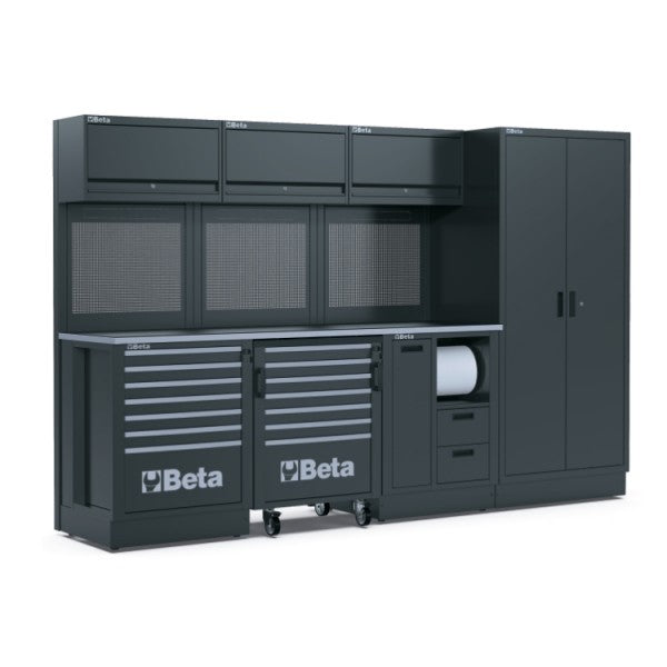 Beta Combinazione Arredo officina RSC50 Industria Con Assortimento di 411 Utensili Omaggio