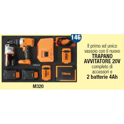 Beta Combinazione Arredo officina RSC50 Industria Con Assortimento di 411 Utensili Omaggio