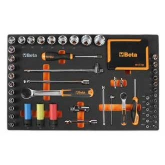 Beta Combinazione Arredo officina RSC50 Automotive Con Assortimento di 223 Utensili Omaggio
