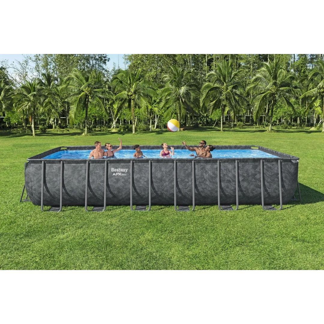 Bestway 561KG Set piscina fuori terra APX 365 da 732x366x132 cm