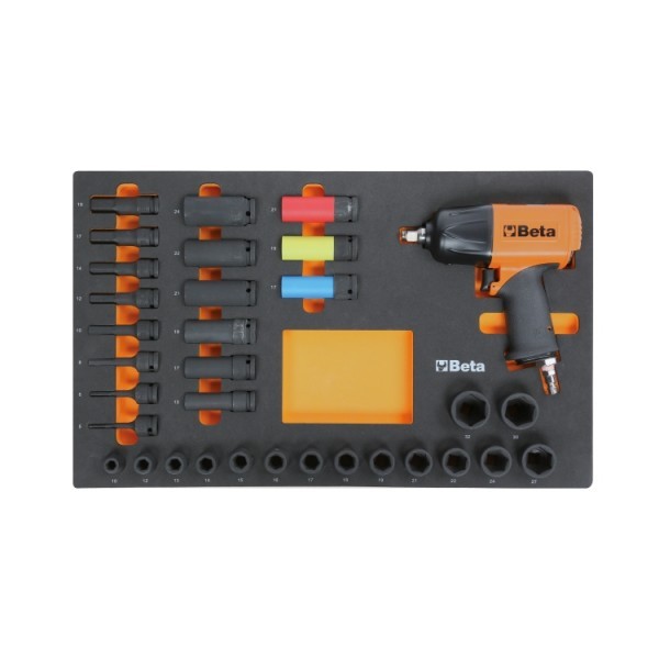 Beta Combinazione Arredo officina RSC50 Automotive Con Assortimento di 445 Utensili Omaggio