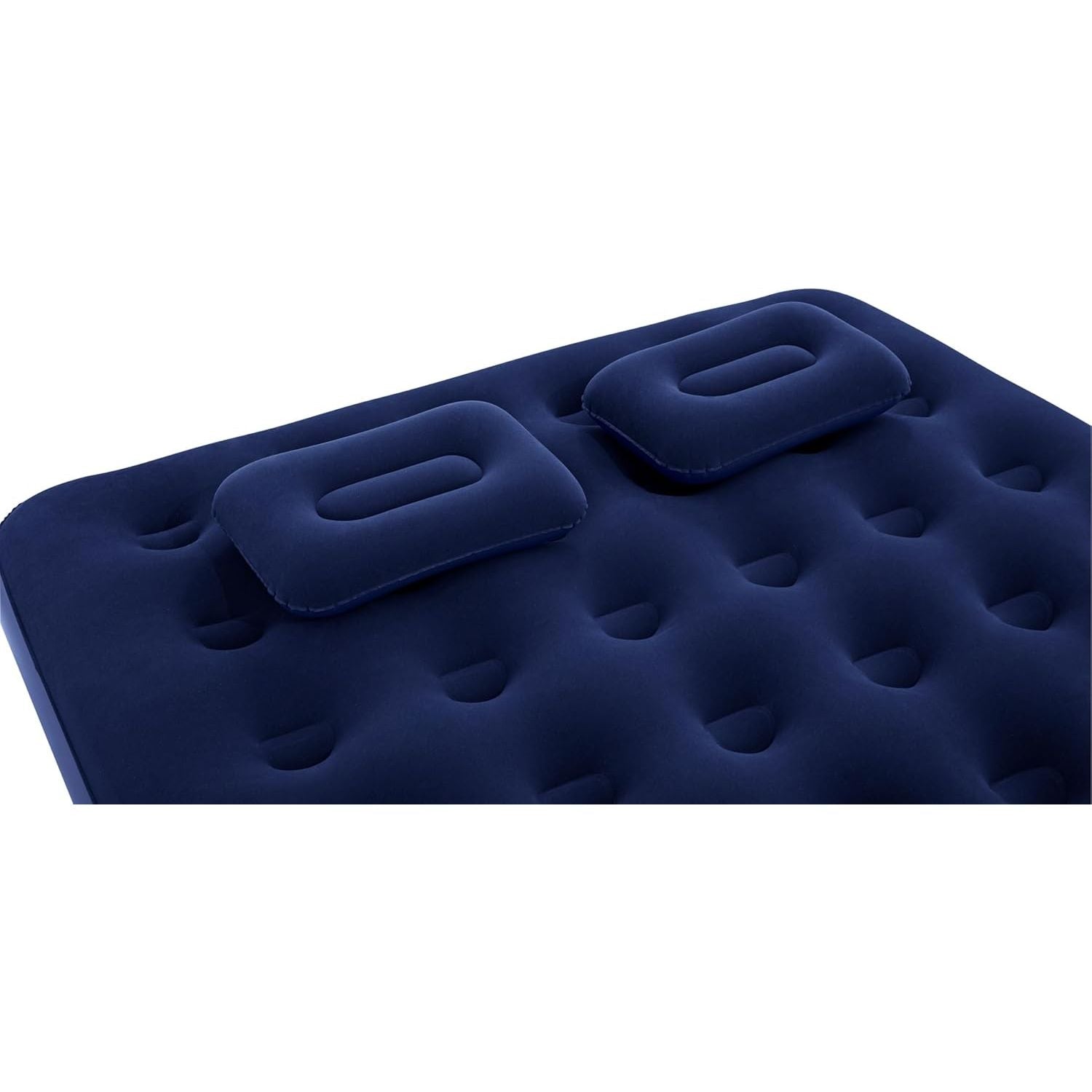 Bestway 67374 Airbed Pvc Blu Floccato Matrimoniale Plus Cm.203X152X22