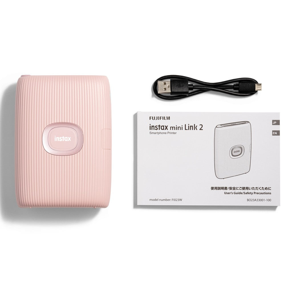 FUJIFILM INSTAX MINI LINK 2 PRINTER SOFT PINK Garanzia Ufficiale 2 Anni