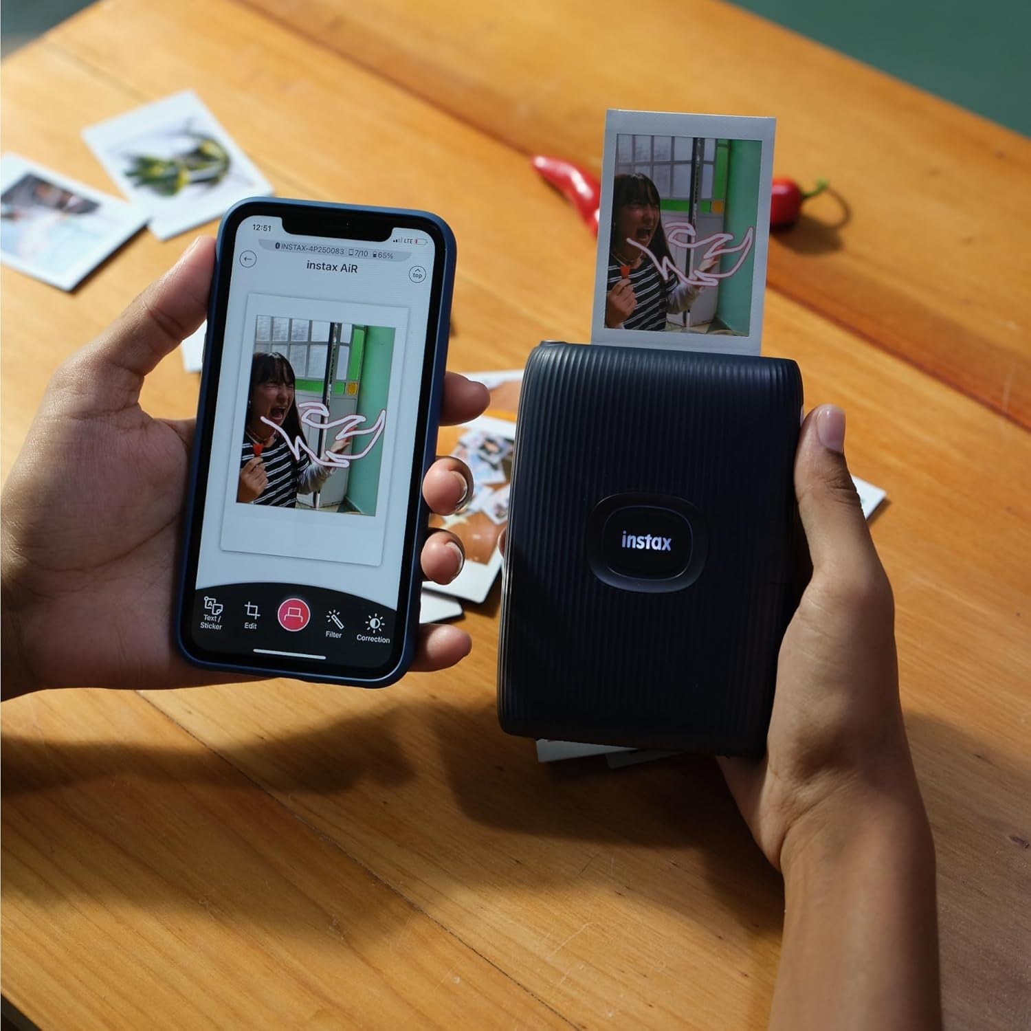 FUJIFILM INSTAX MINI LINK 2 PRINTER SPACE BLUE Garanzia Ufficiale 2 Anni