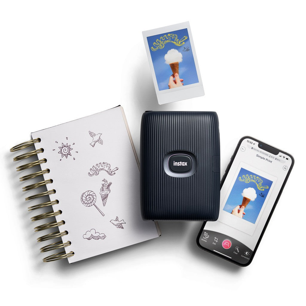 FUJIFILM INSTAX MINI LINK 2 PRINTER SPACE BLUE Garanzia Ufficiale 2 Anni