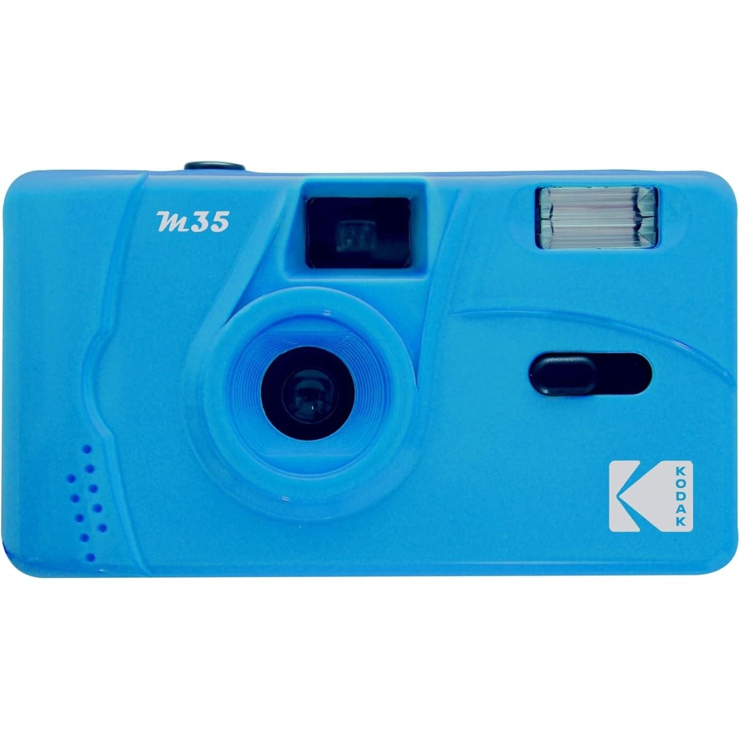 Kodak Film Camera Analogica M35 CERULEAN BLUE GARANZIA UFFICIALE ITALIA 2 ANNI