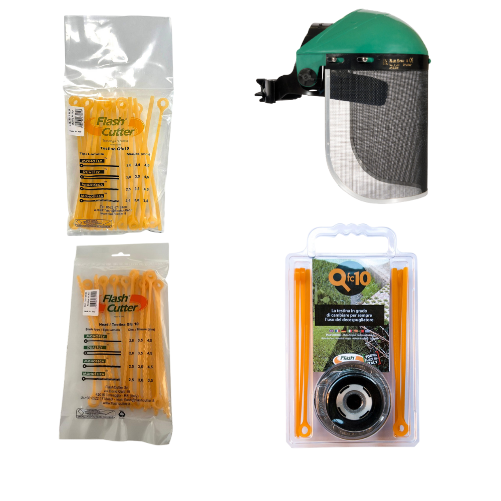 Starter Kit Qfc10® Flashcutter per Decespugliatore