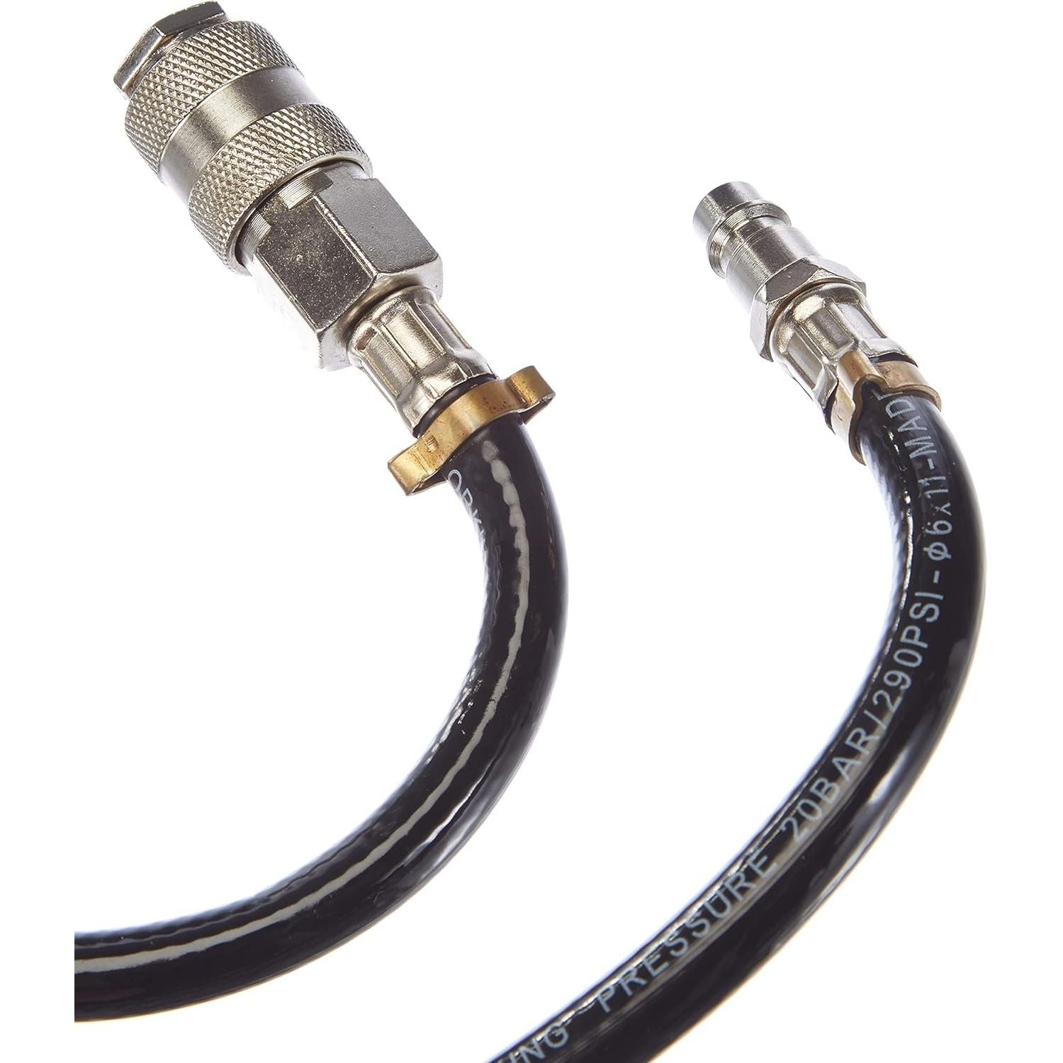 Stanley Tubo Per Aria Compressa In Gomma 6x11mm Con Attacchi Rapidi Universali Da 1/4