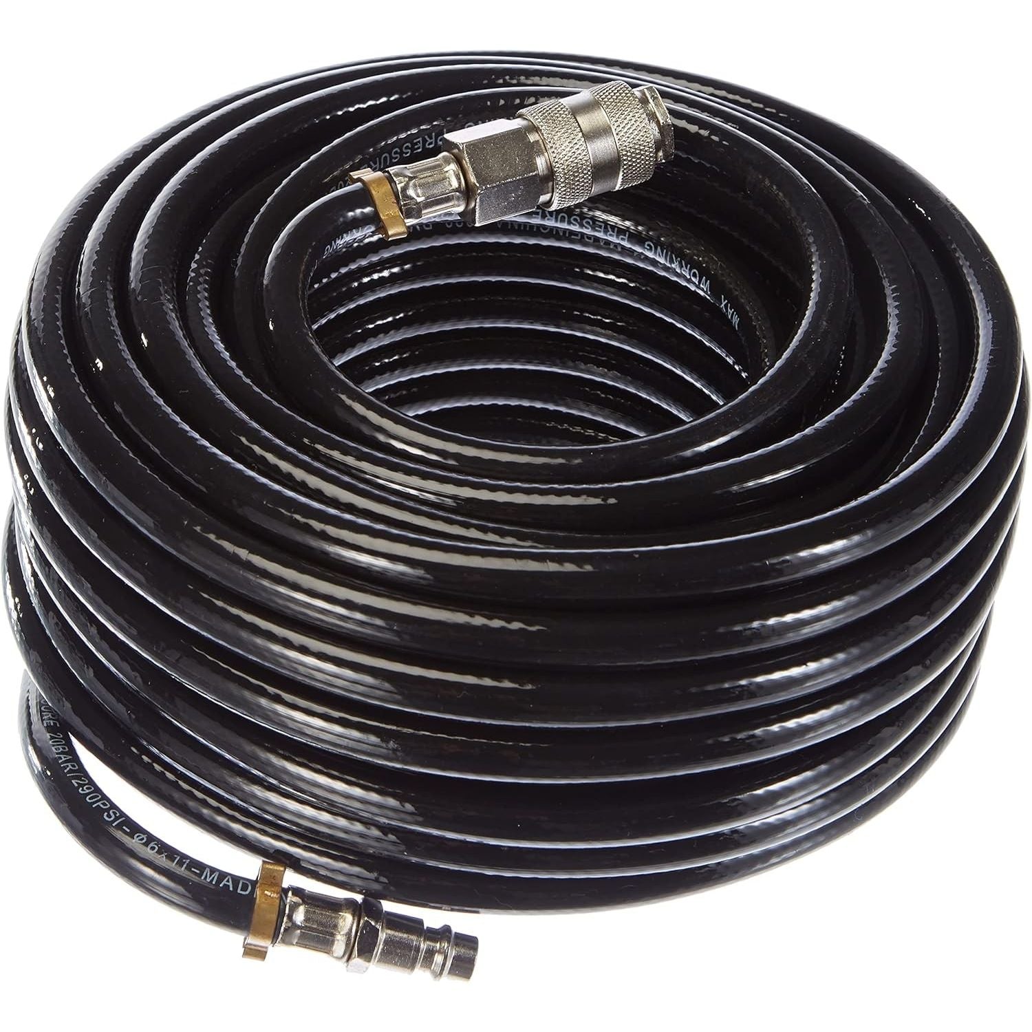 Stanley Tubo Per Aria Compressa In Gomma 6x11mm Con Attacchi Rapidi Universali Da 1/4