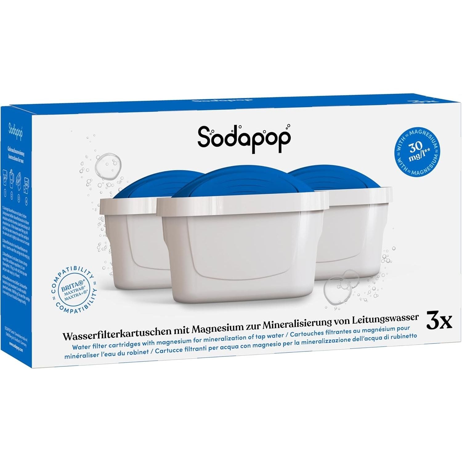 Sodapop Cartuccia MG+ Tripack