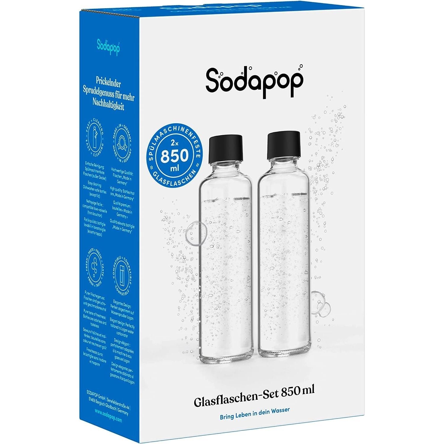 Sodapop Bottiglie Per Gasatore Logan Bipack