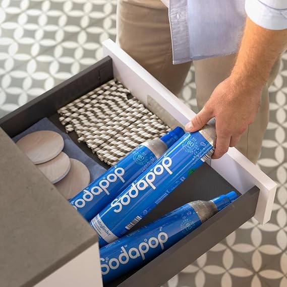 Sodapop Cilindro Attacco a Vite Blu