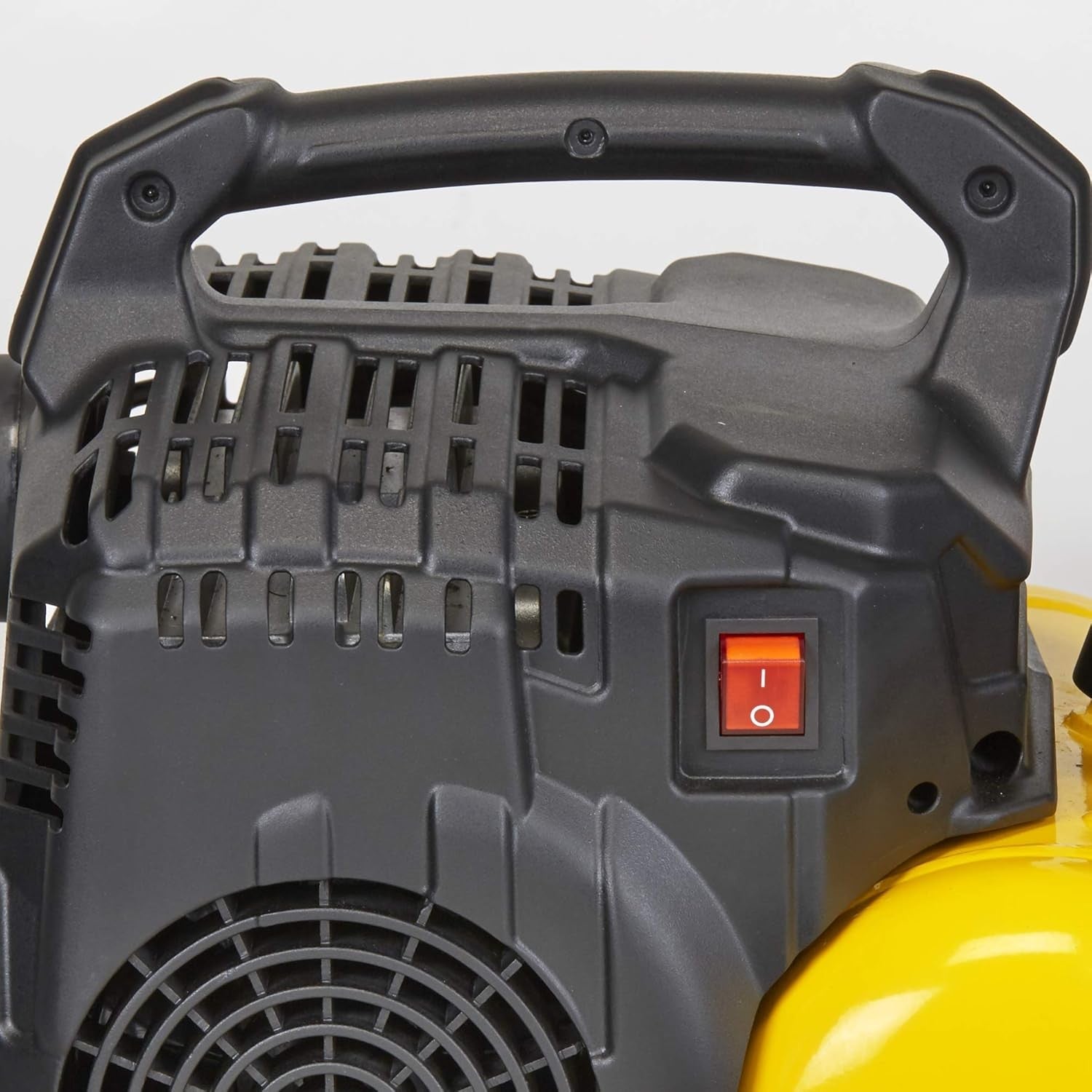 Stanley Compressore Aria Portatile Silenziato 8 Bar Serbatoio 6 Lt Con Maniglia e Piedini Antiscivolo