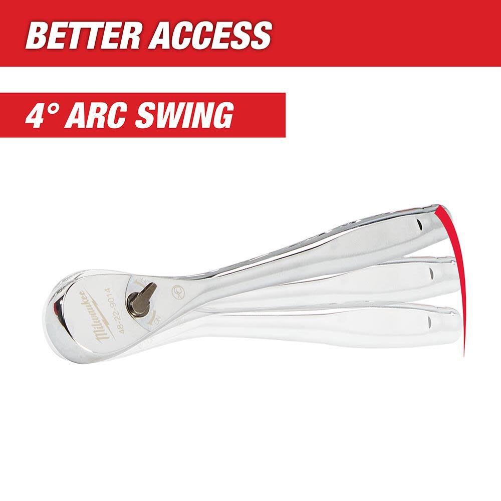 Milwaukee Chiave Cricchetto 1/4