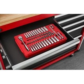 Milwaukee Set di Cricchetto 1/2 e 28 Bussole