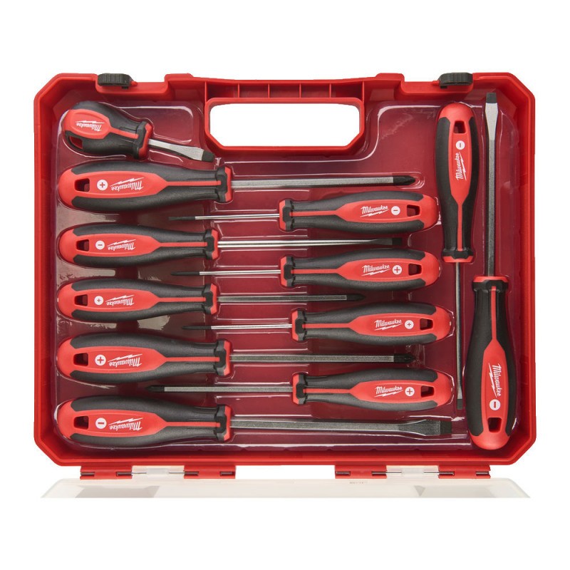 Milwaukee Set Giraviti 12 Pz Con Punta Magnetica