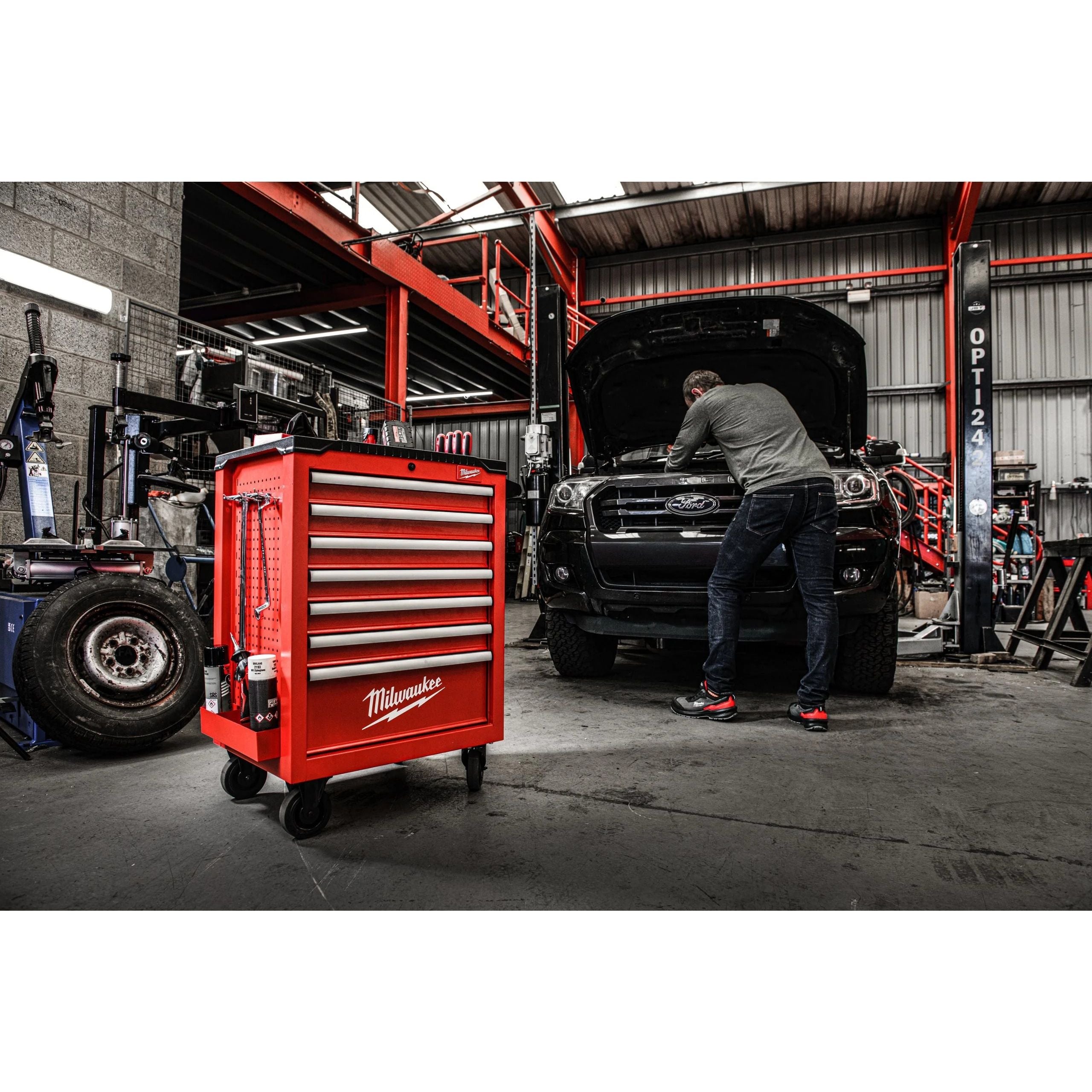 Milwaukee Carrello Portautensili A 7 Cassetti