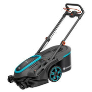 Gardena PowerMax Duo 46/36V Rasaerba a Batteria, Doppia Lama, 2 Batterie P4A 4.0 Ah