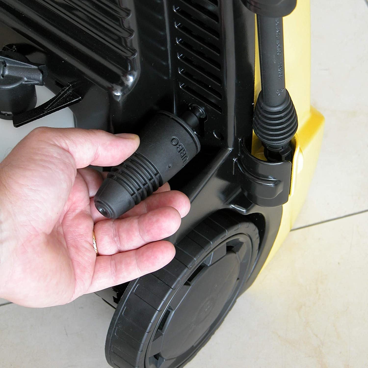 Lavor Idropulitrice Ad Acqua Fredda Ninja Plus 130 Con Lavapatio Spazzola e Detergente concentrato In Omaggio