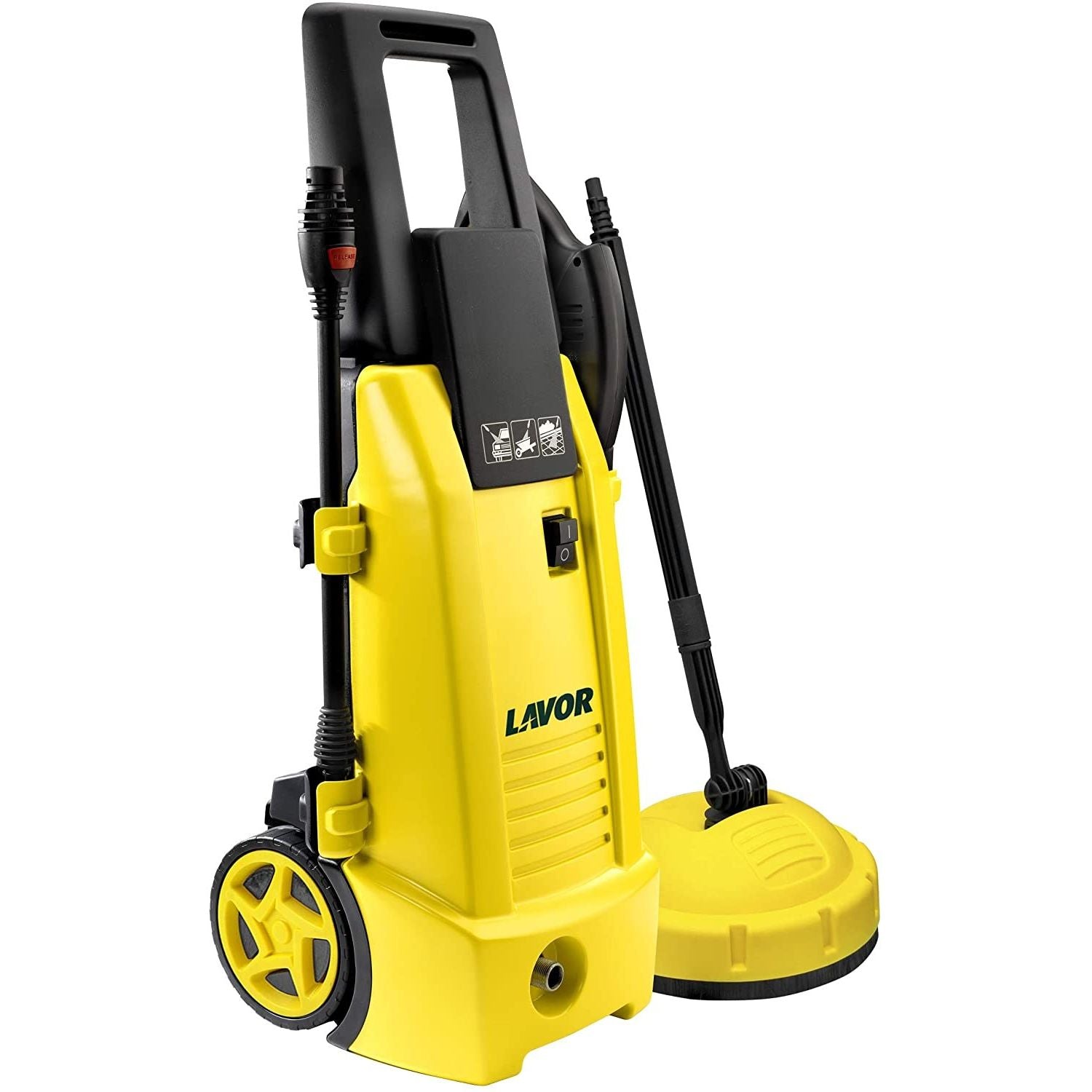 Lavor Idropulitrice Ad Acqua Fredda Ninja Plus 130 Con Lavapatio Spazzola e Detergente concentrato In Omaggio